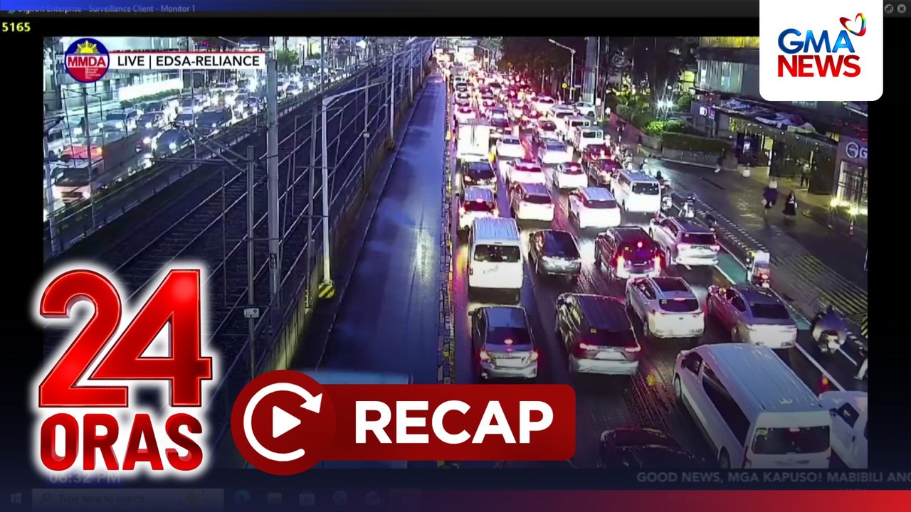 24 Oras: (Part 1) Mga kabaong na may mensahe vs. China, inabandona sa iba-ibang lugar; Epekto ng Bagyong Maymay at Habagat; Nakuryente ng 'clip fan', atbp