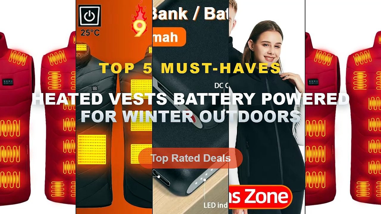 Best Heated Vests Battery Powered For Winter Outdoors on AliExpress | Review - Heated Gloves Battery Power Bank 5V 5000m...