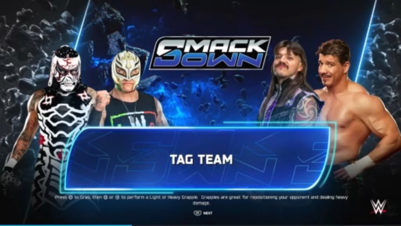 WWE 2K25 - Rey Mysterio & Penta vs. "Dirty" Dominik Mysterio & Eddie Guerrero