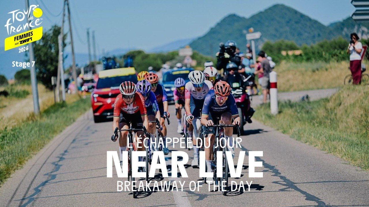Breakaway of the day - Stage 7