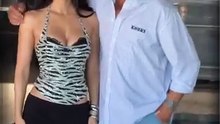 A video featuring Disha Patani and Akshay Kumar putting hands on each others shoulders.