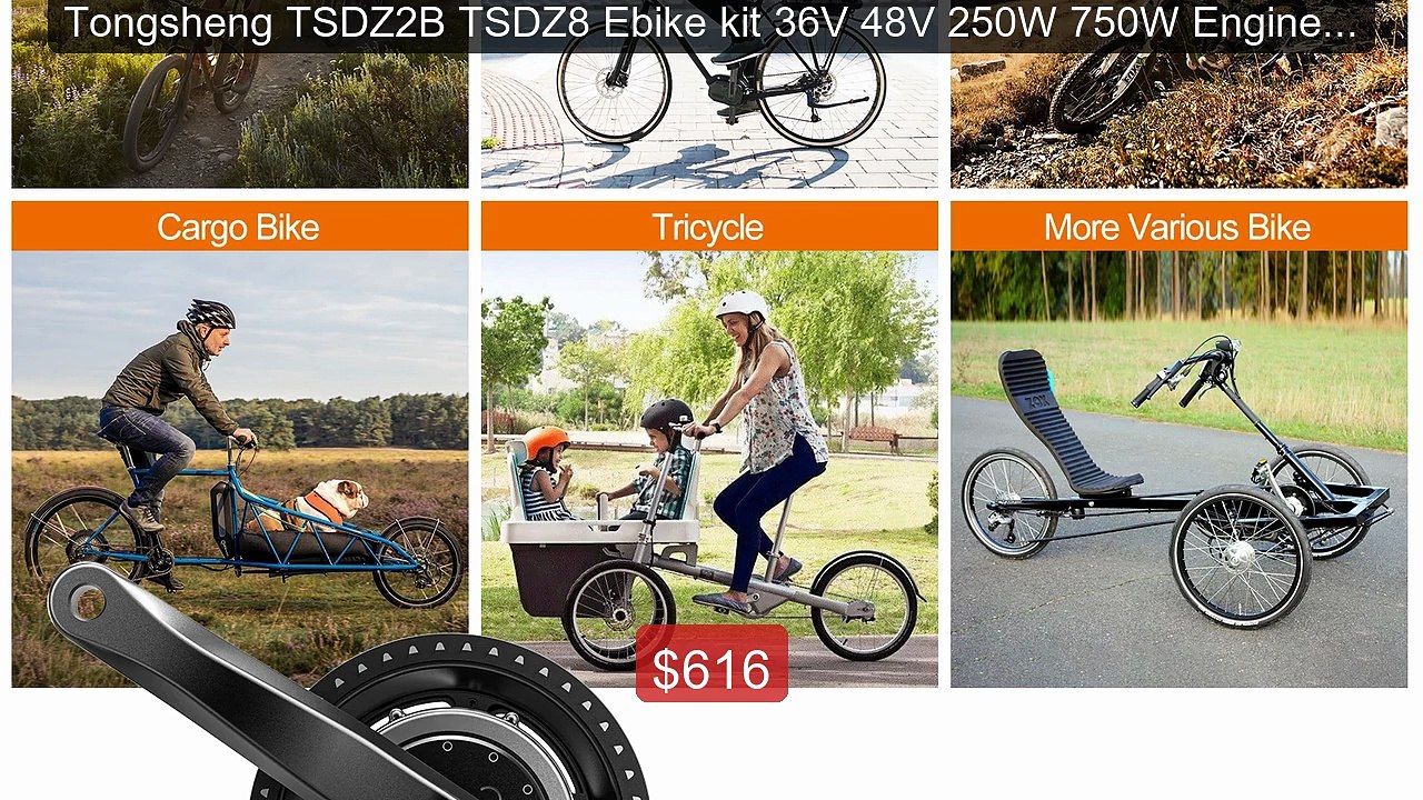 Tongsheng TSDZ2B TSDZ8 Ebike kit 36V 48V 250W 750W Engine Tor... -- Amazing Value 2026 | Must Have!