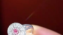 ✨ Oval Natural Pink Diamond Engagement Ring Showcase