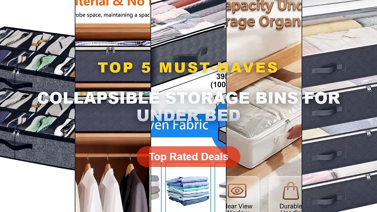 Ultimate Guide to the Best Collapsible Storage...