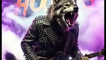 Rockstar Dog Shreds Guitar Live! 🎸 HOWLING HOUNDS Goes Wild