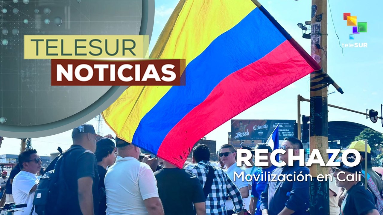 Movilización en Cali en rechazo a la posesión de Abelardo de la Espirella