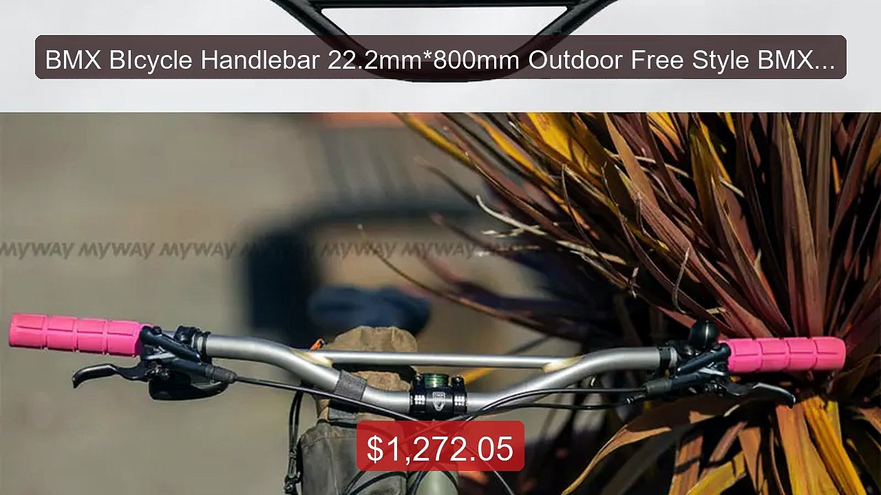 BMX BIcycle Handlebar 22.2mm*800mm Outdoor Free...