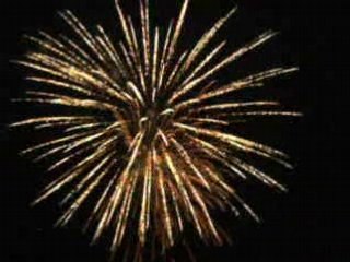 Les feux d'artifices de saulieu 2008