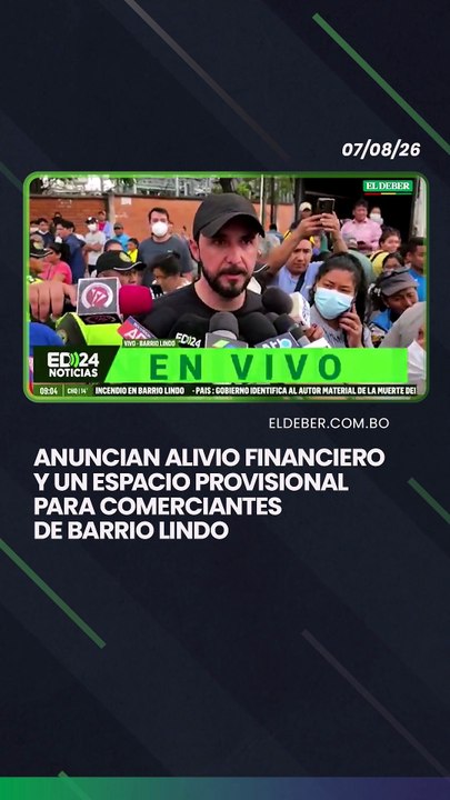 Anuncian alivio financiero y un espacio provisional para comerciantes de Barrio Lindo
