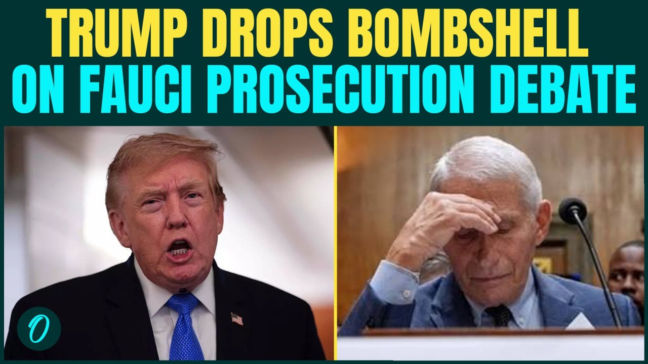 “Why Wasn’t He Prosecuted?” Trump TARGETS Fauci, Calls Actions More Serious Than Crimes