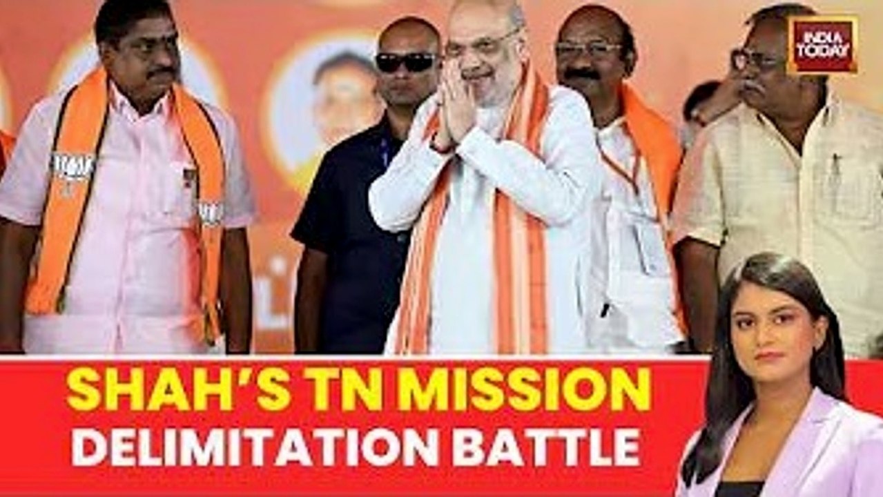 Amit Shah to head South amid delimitation row; CM Vijay's wife drops divorce plea