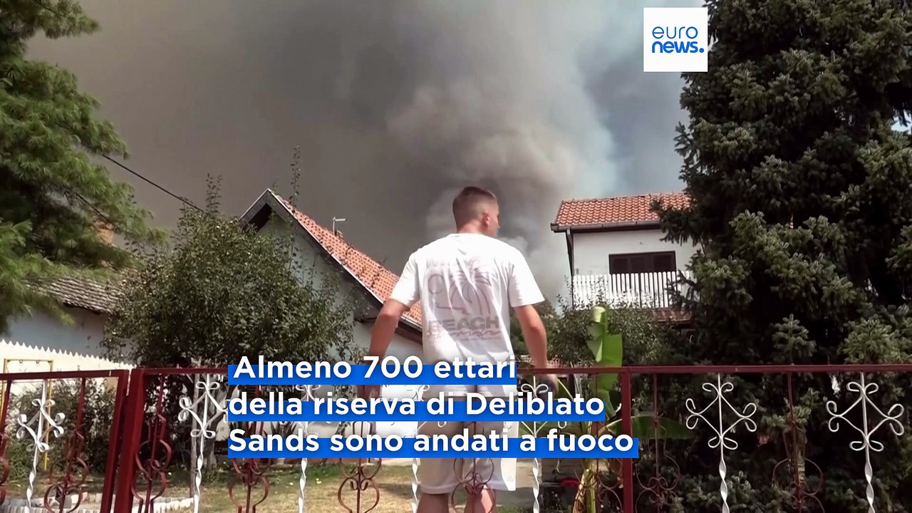 Incendi ancora fuori controllo, l'Europa boccheggia sotto il caldo estremo