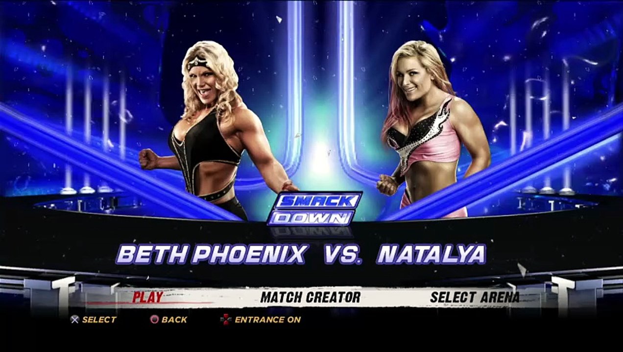 WWE '12 - Beth Phoenix vs. Natalya