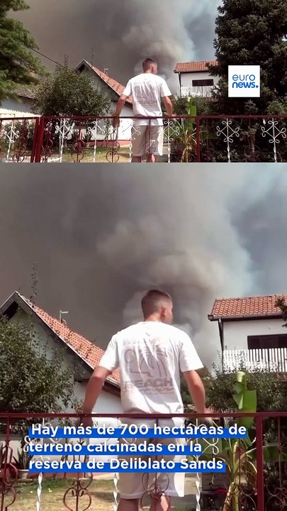 Los incendios forestales se extienden por Europa en medio del calor extremo