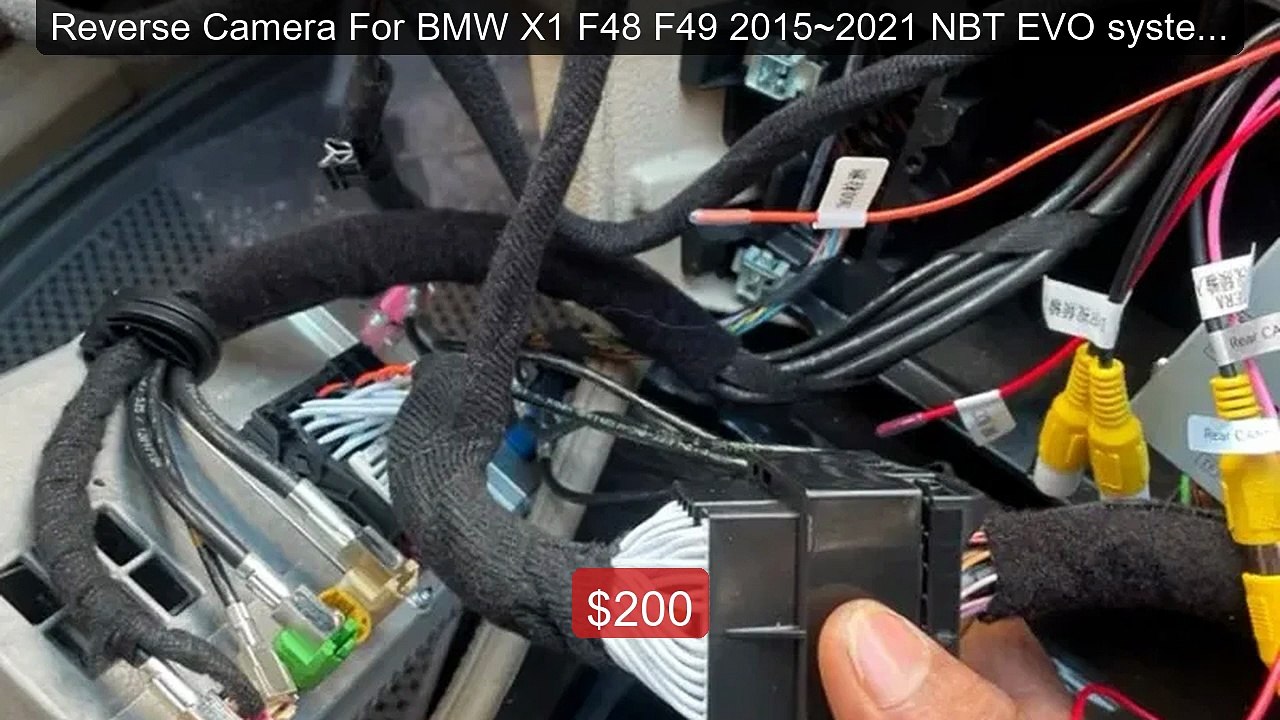 Reverse Camera For BMW X1 F48 F49 2015~2021 NBT EVO system OEM... -- Best Buy 2026 | Great Quality!