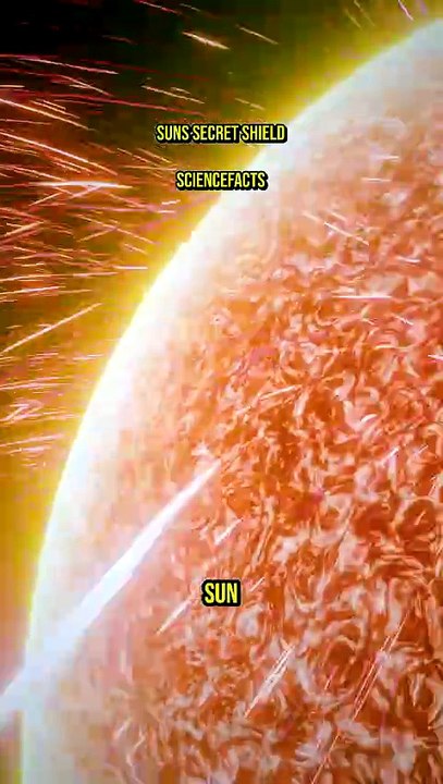🤯 Sun's Secret Shield! #ScienceFacts