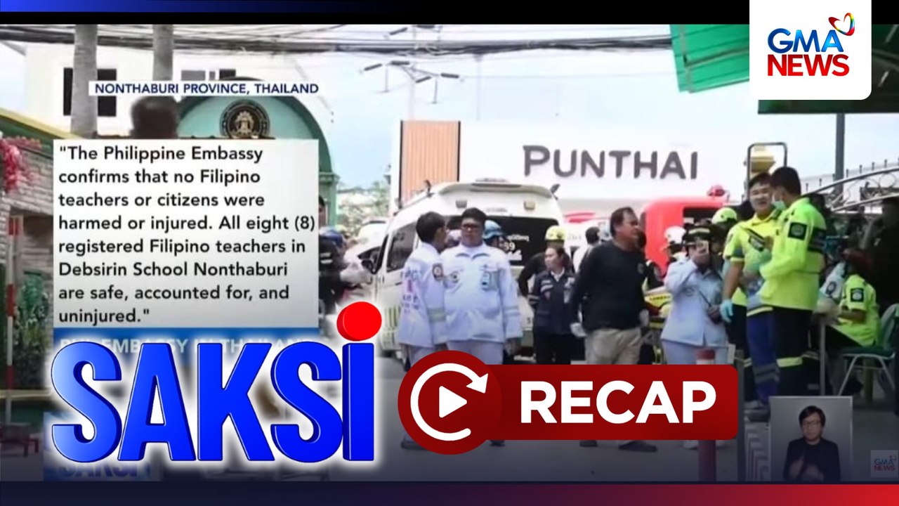 Saksi: (Part 3) Walang habas na pamamaril ng estudyante sa Thailand; Karera ng rubber ducks