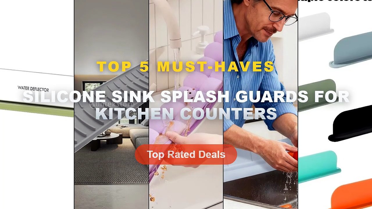 Why Everyone Is Buying Silicone Sink Splash Gua...