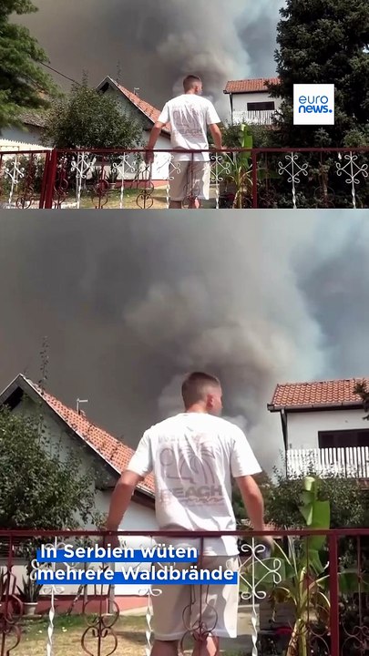 Gluthitze in Südeuropa: Flammen verschlingen weiter Hunderte Hektar