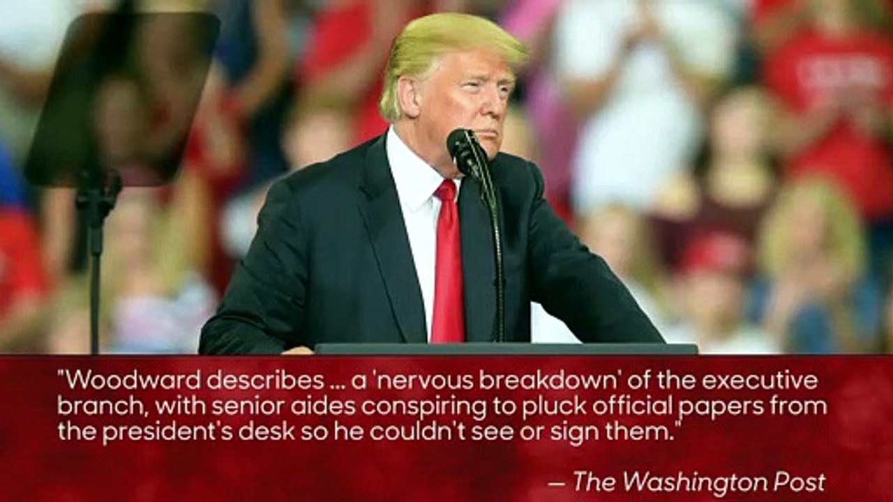The White House Trashes Bob Woodward's Book 'Fear: Trump in the White House' | THR News [Full Movie]