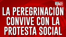 Peregrinación y protesta social: fieles, sindicatos y organizaciones se unen para marchar