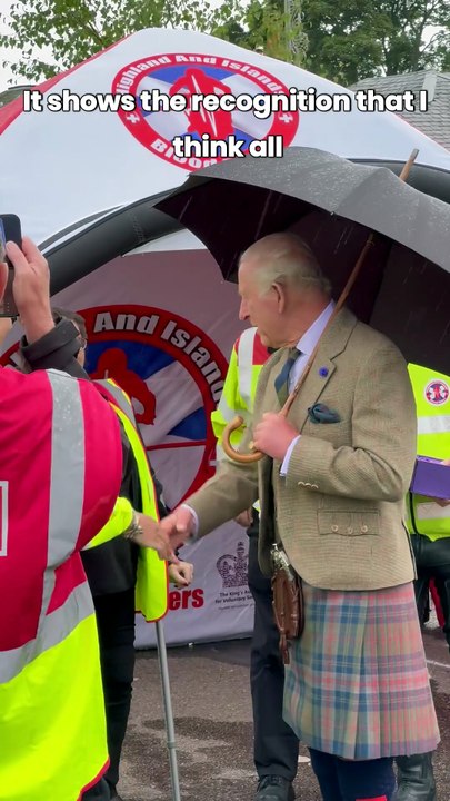 Highland and Islands Blood Bikes receive King’s Award for Voluntary Service