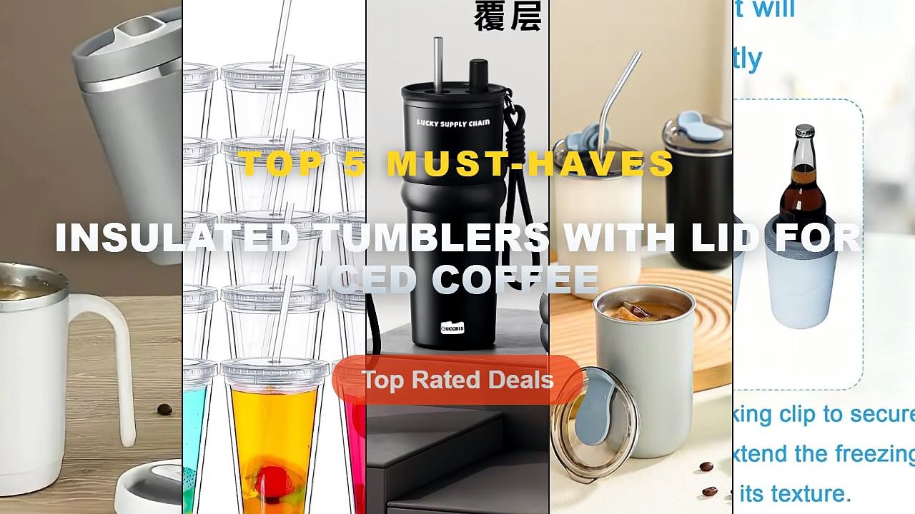 Don't Buy Insulated Tumblers With Lid For Iced...