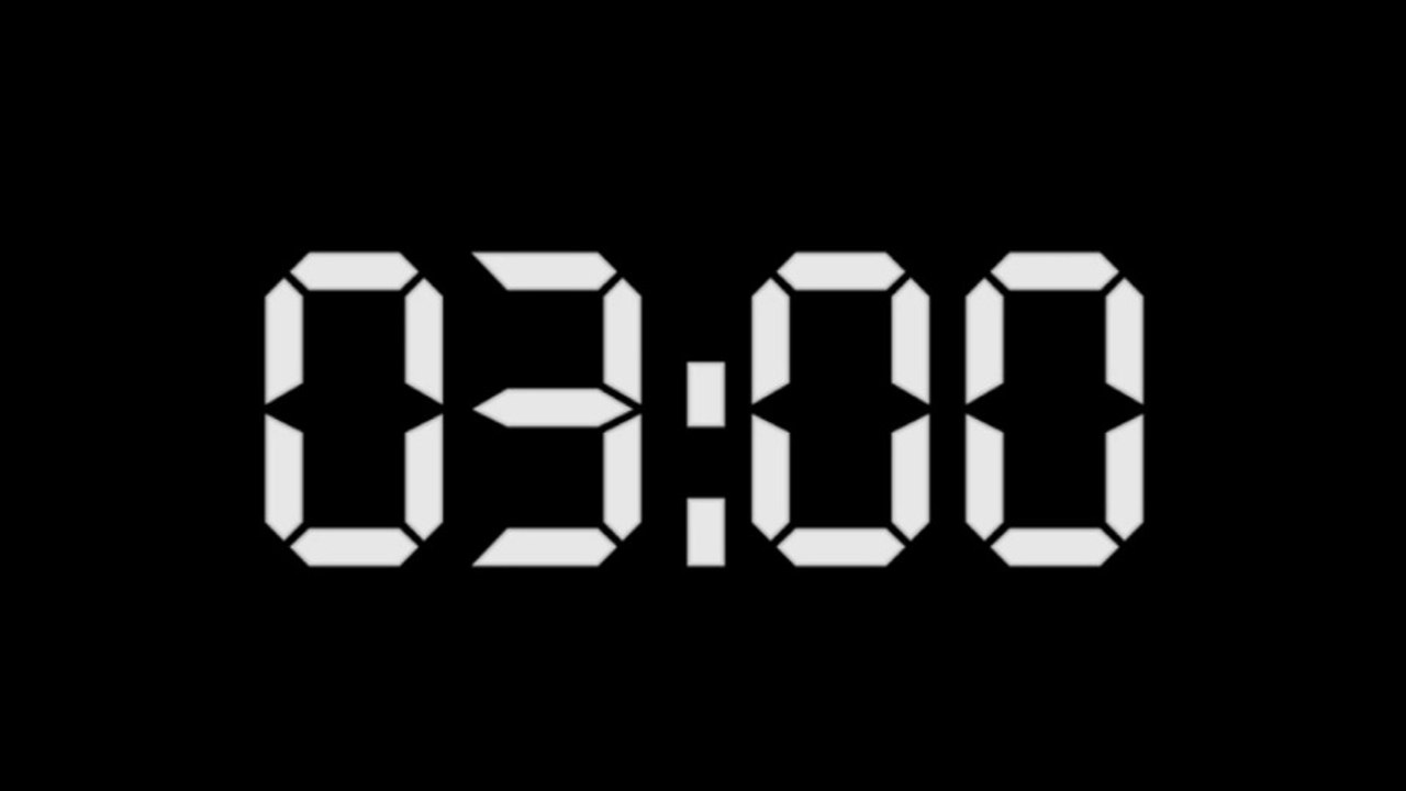 Timer 3:00