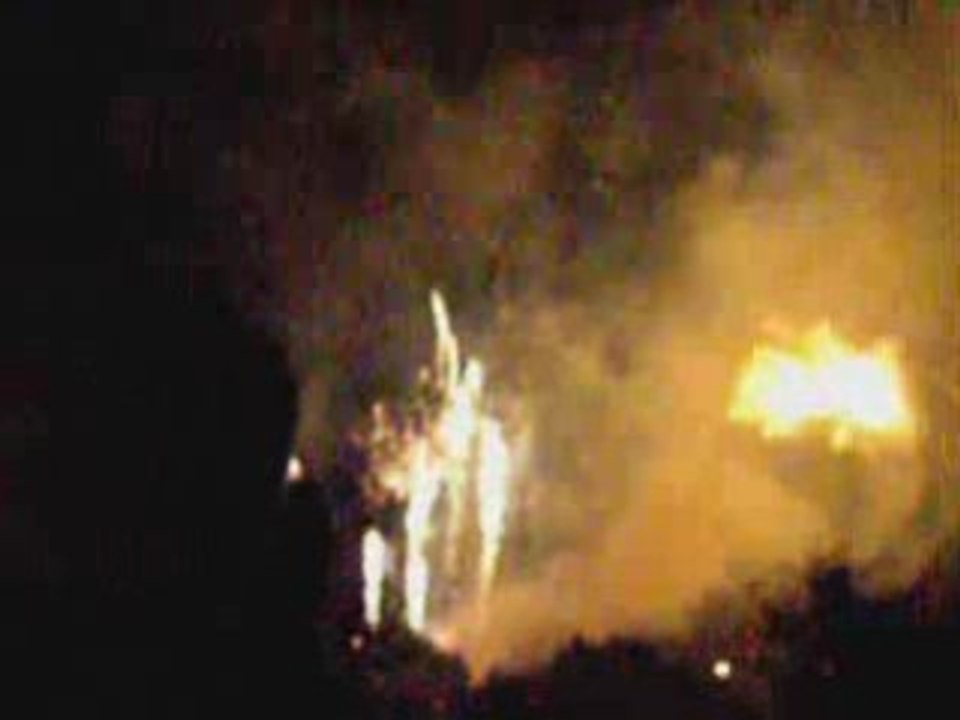 Feu d'artifice Rennes 14 Juillet 2008