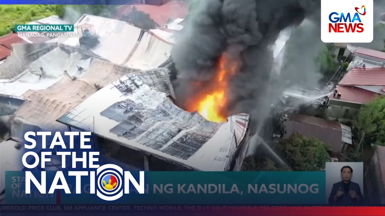 Pagawaan ng kandila, nasunog | SONA