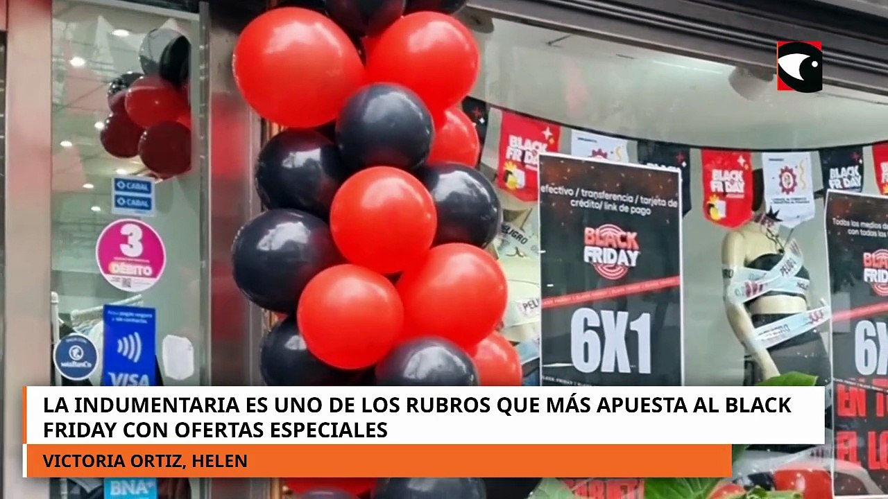 La indumentaria es uno de los rubros que más apuesta al Black Friday con ofertas especiales