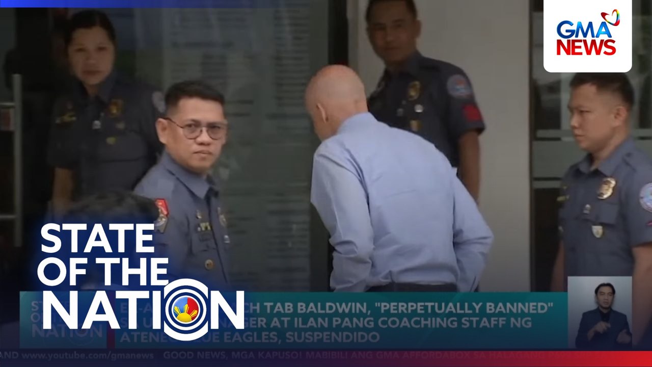 Ex-Ateneo Coach Tab Baldwin, "perpetually banned" sa UAAP | SONA