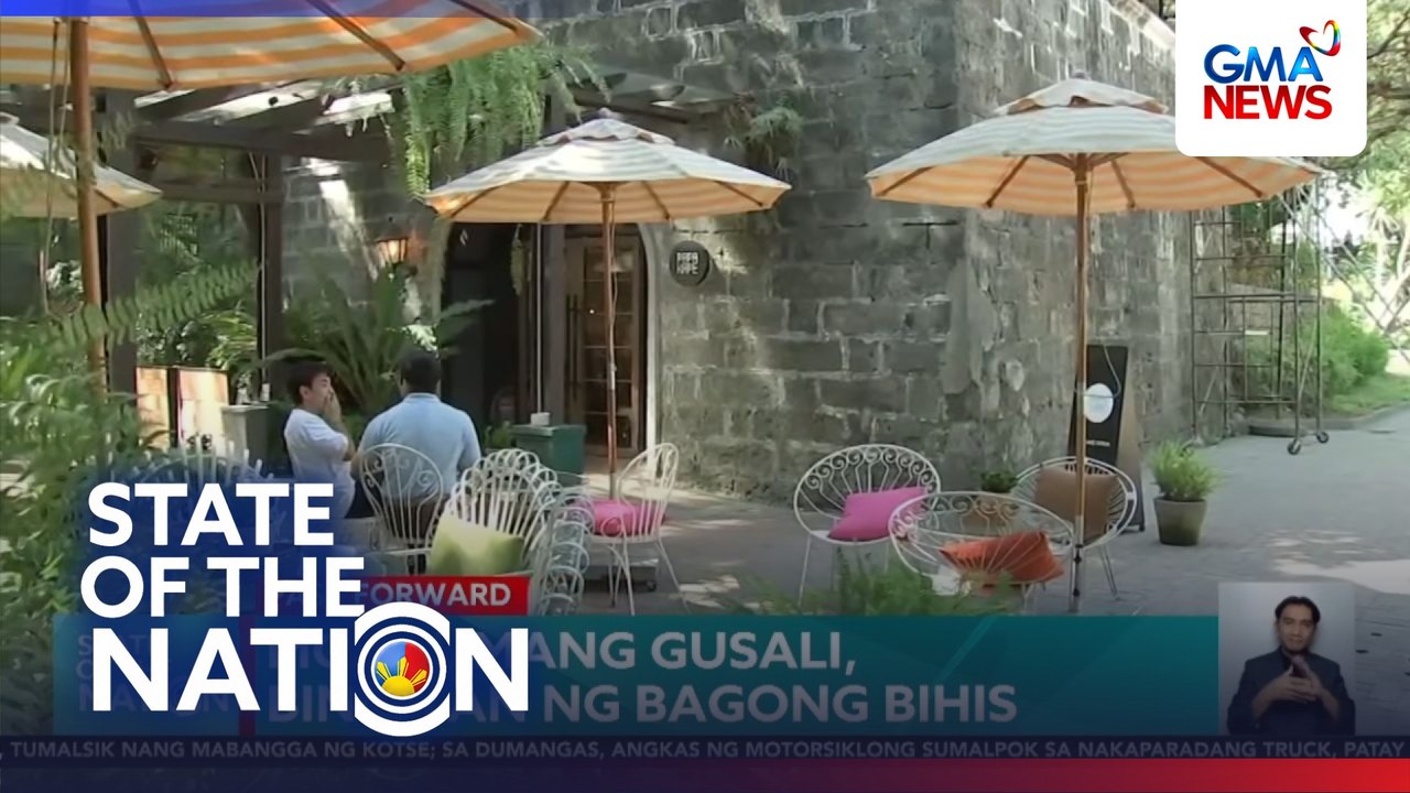 Mga lumang gusali, binigyan ng bagong bihis | SONA