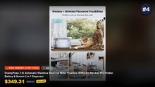 Cheap & Best Automatic Pet Water Fountains Quiet For Cats Unboxing & Review