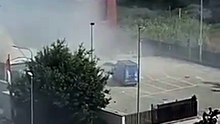 Messina, la tragedia di Pistunina: il video inedito. Un furgone bianco e una Mercedes lasciano il piazzale pochissimi secondi dopo il crollo