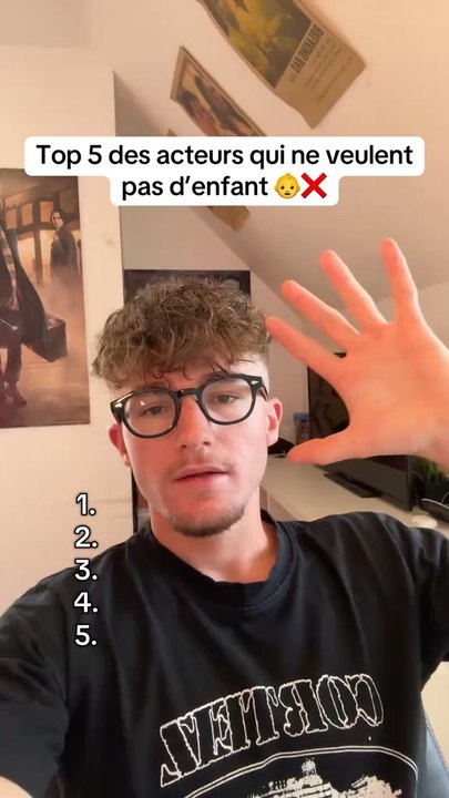 Top 5 des acteurs qui neveulent pas d’enfant 👶❌ #cinéma #acteur #acteurs
