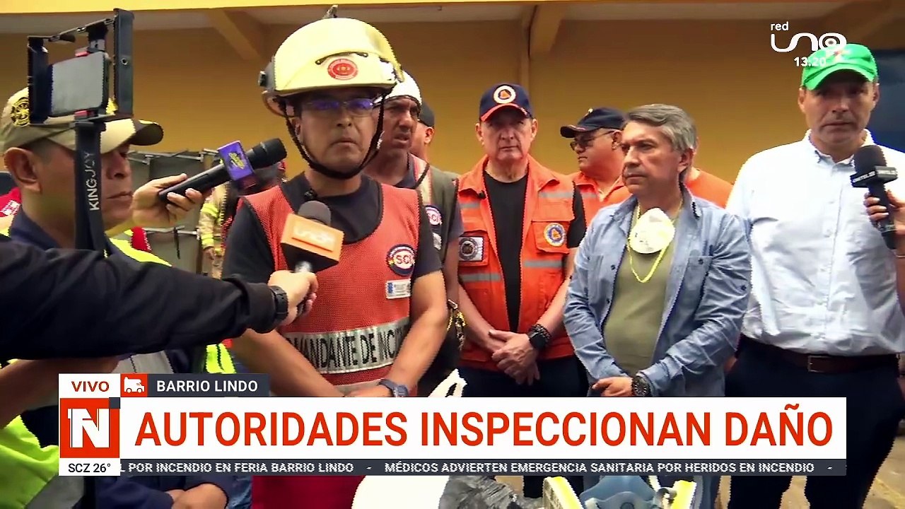 AUTORIDADES INSPECCIONAN DAÑO