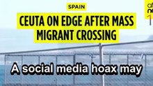 Ceuta Migrant Crisis Exposes Spain-Morocco Divide #shorts