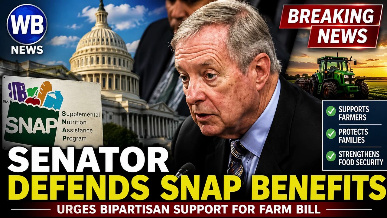 Senator Defends SNAP Benefits and Urges Bipartisan Support for Farm Bill