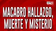 Macabro hallazgo: lo encontraron amordazado con una bufanda