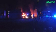 Incendies de camions à Courcelles