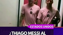 ¿Thiago Messi se va del inter?