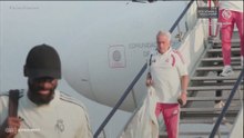 Mourinho y la plantilla llegan a Budapest para afrontar el partido contra el Ferenvacros