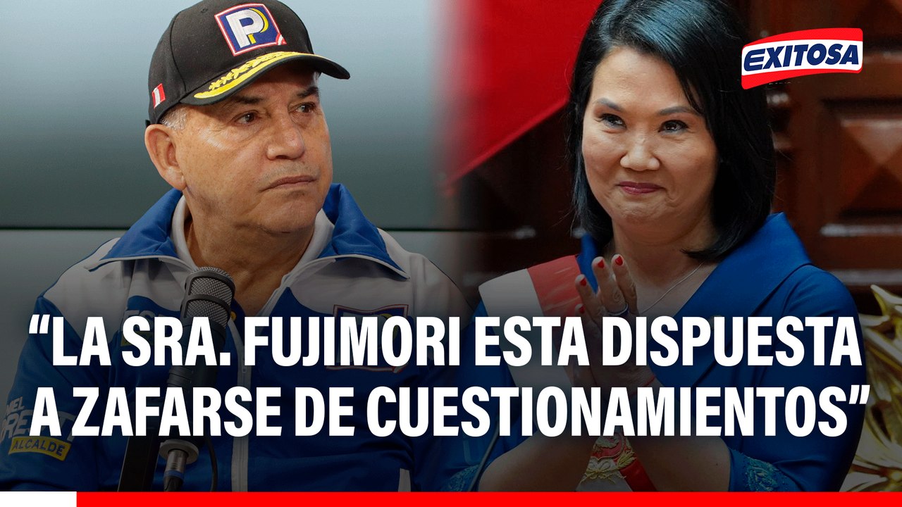 Daniel Urresti asegura que Keiko Fujimori busca "zafarse" de cuestionamientos