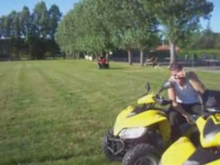 Première balade en quad