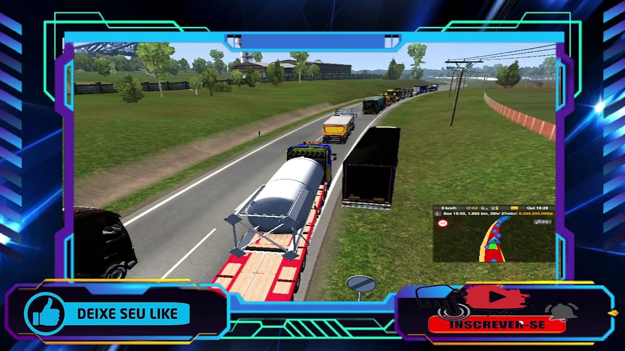rodovia morte truckers mp e complicado #ets2 #eurotrucksimulator2 #ets2mp