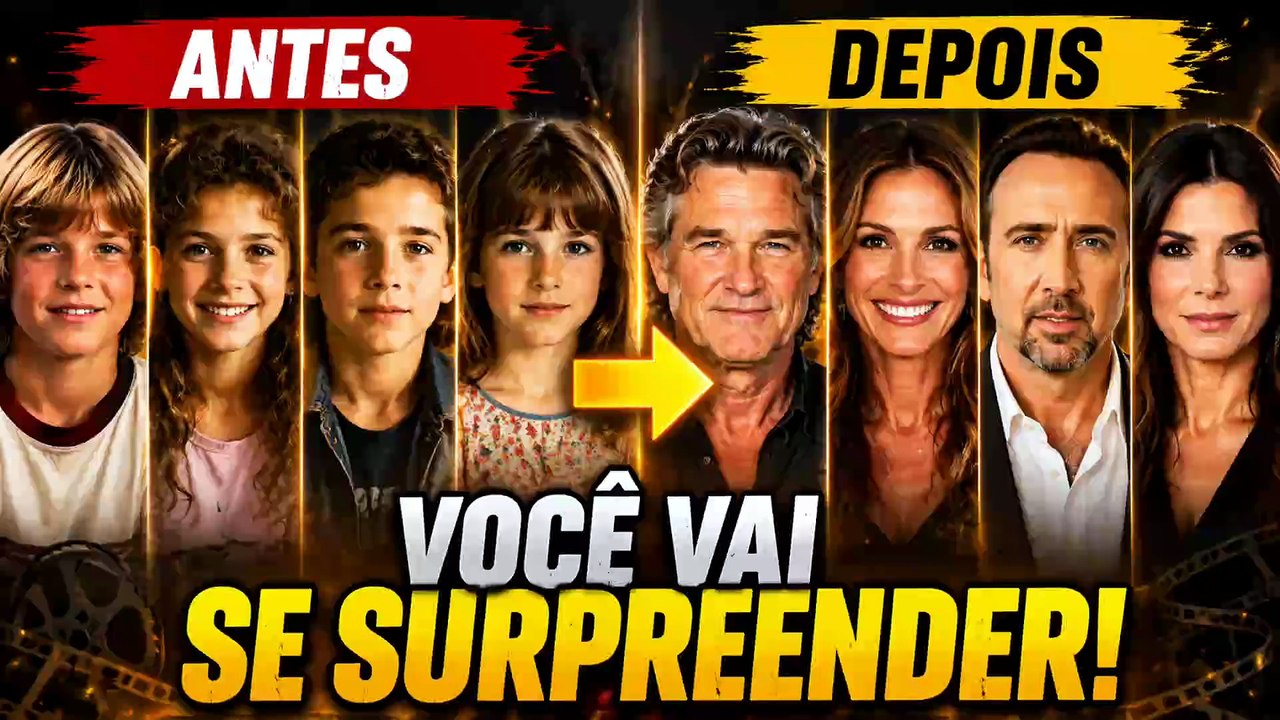 🎬 De Crianças a Lendas de Hollywood: Veja Como Estão Hoje!