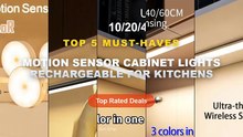 Why Everyone Is Buying Motion Sensor Cabinet Lights Rechargeable For Kitchens