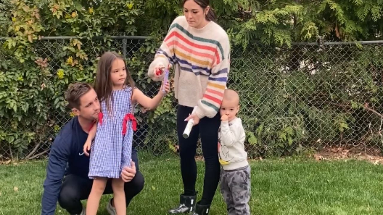 Couple Thinks Their Gender Reveal Is a Prank When the Smoke Turns Blue