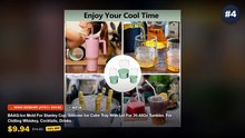 Why Everyone Is Buying Silicone Ice Cube Trays For Whiskey Tumblers - 3 Pack Silicone Ice Cube Tray for 30 40Oz Tumbler,...